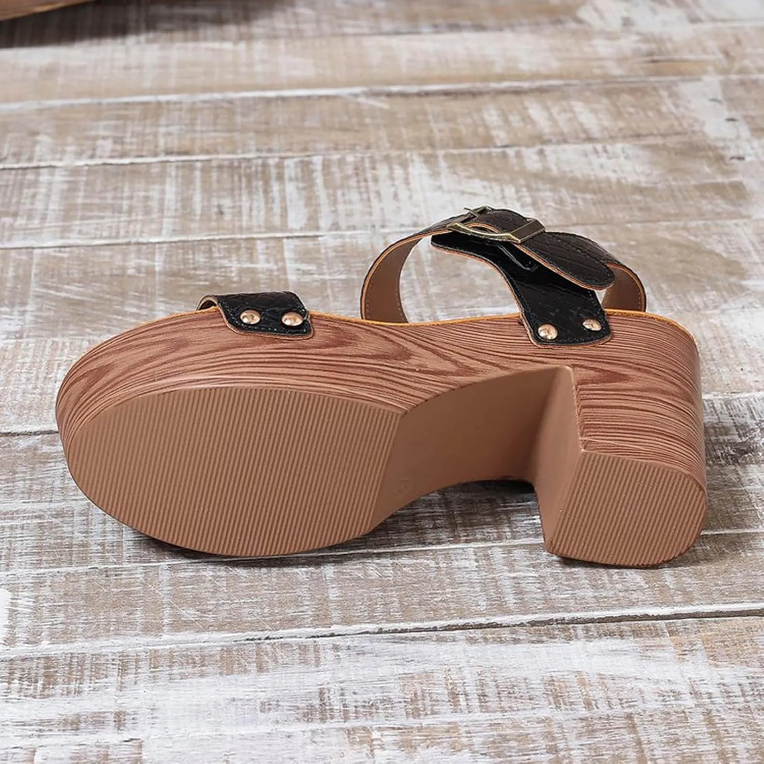 Heeled Sandals Strappy Square Open Toe Heels Toe Square Heels Comfortable Beach Shoes Sandals