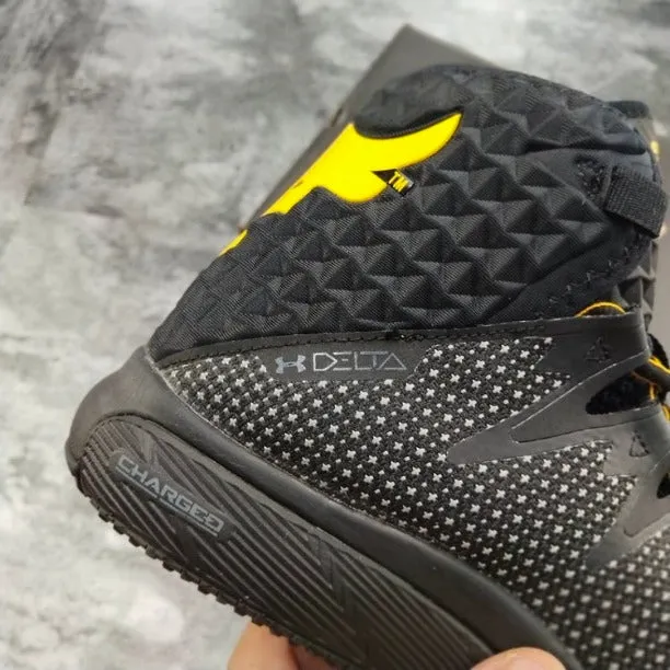 Project Rock x Under Armour Delta Training Shoes - Black/Yellow