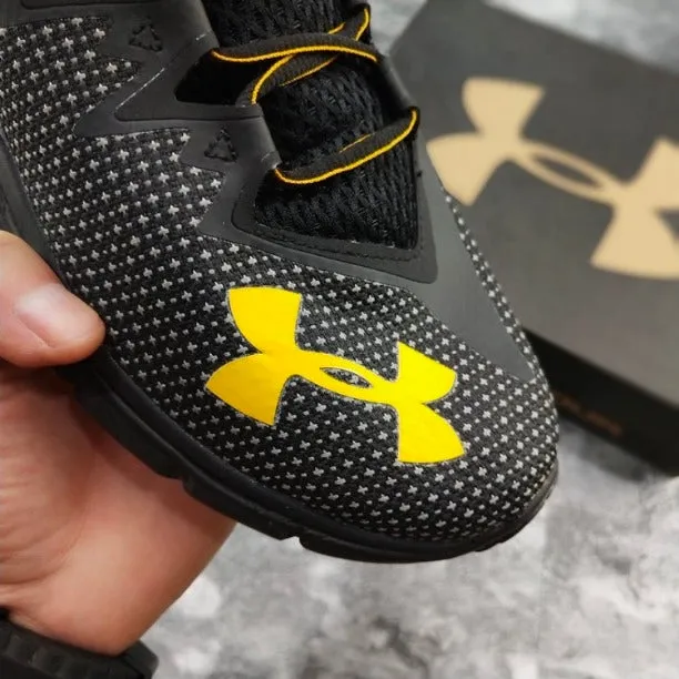 Project Rock x Under Armour Delta Training Shoes - Black/Yellow