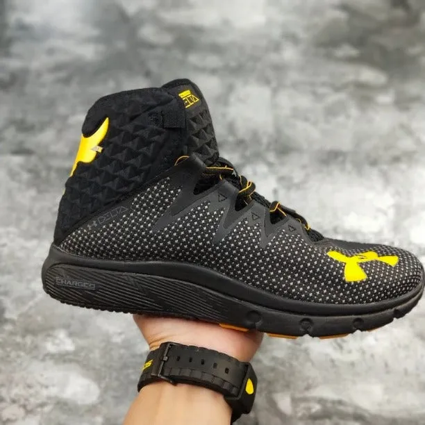 Project Rock x Under Armour Delta Training Shoes - Black/Yellow