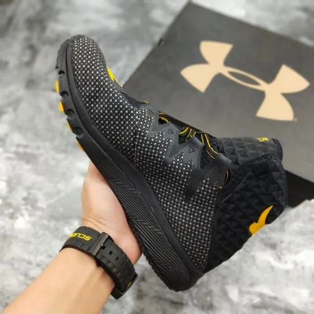 Project Rock x Under Armour Delta Training Shoes - Black/Yellow