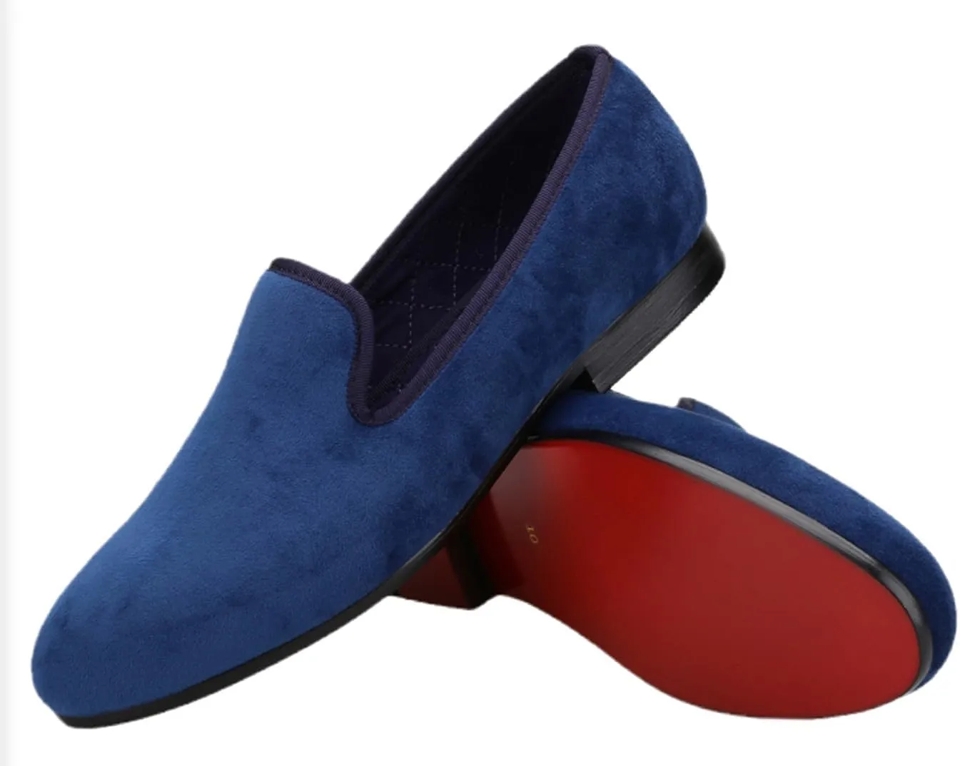 Santimon Men's Loafers Prom Wedding Dress Velvet Slip On Penny Loafers Fashion Tuxedo Casual Business Luxury Shoes Smoking Party Disco Moccasins for Men Boy