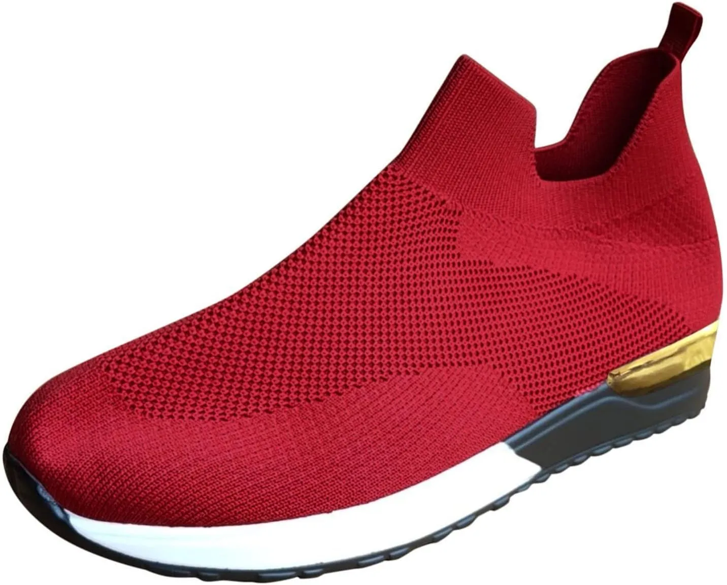 Sneakers for Women Walking Shoes Non Slip Lightweight Tennis Shoes Men Winter Women Shoes Casual Black Platform Sneaker Platform Tennis Shoe Loafers Casual Slip On