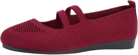 Women's Flat Ballet Shoes Knit Flat Shoes Round Toe Slip on Women Flats for Dressy Casual Office Work Wedding