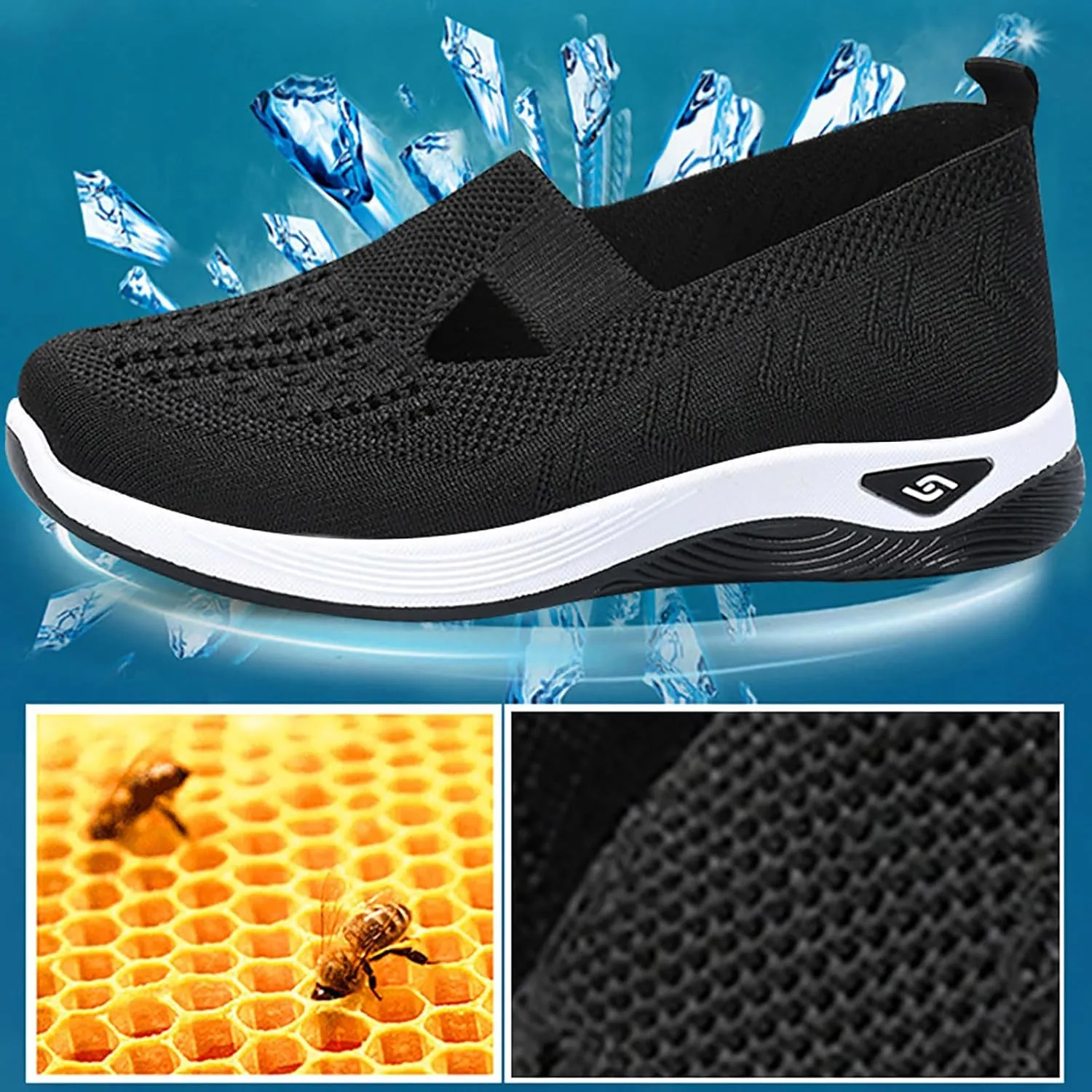 Women's Woven Orthopedic Breathable Soft Shoes Mens Tennis Shoes Boots Casual Tennis Shoes Walking Sneakers Tennis Shoe Loafers Casual Slip On