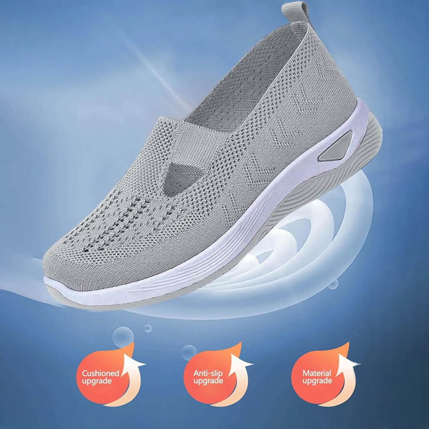 Women's Woven Orthopedic Breathable Soft Shoes Mens Tennis Shoes Boots Casual Tennis Shoes Walking Sneakers Tennis Shoe Loafers Casual Slip On